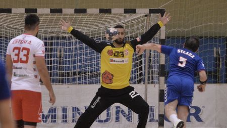 Pe mâna îngerului păzitor! Dinamo a câștigat al treilea titlu consecutiv la handbal cu ajutorul unui portar care a făcut minuni. Din spital, Heidaridad a intrat la "război" și a încheiat finala cu Steaua cu un procentaj fabulos