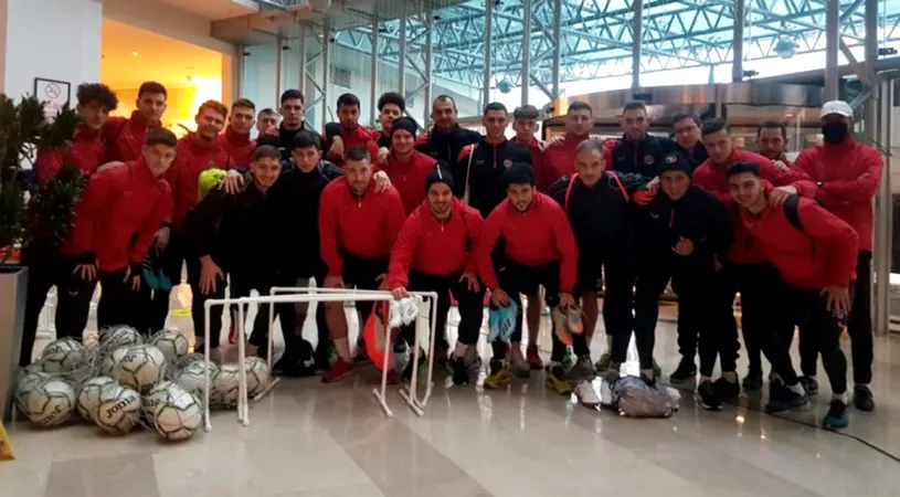 FK Csikszereda a ajuns în cantonamentul din Antalya, la braț cu Metaloglobus! Din România, pe perioadă de pandemie, doar FCSB a mers în pregătire în Turcia
