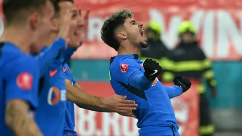 Dinamo – FCSB 0-1, în etapa a 17-a din Superliga | Florinel Coman îi învinge de unul singur pe „câini” și roș-albaștrii se distanțează la 5 puncte de CFR Cluj
