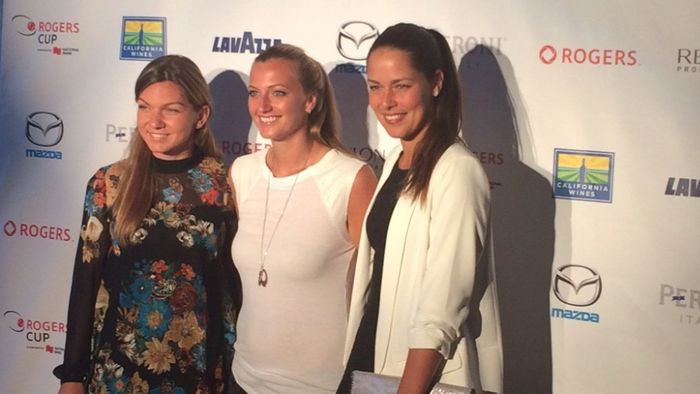 Traseu dificil pentru Halep la Toronto. Kerber, Radwanska și Kvitova, printre adversare în drumul spre finală. Begu, posibil meci de gală cu Ana Ivanovic. FOTO | Cum s-a prezentat Simona la petrecerea jucătoarelor