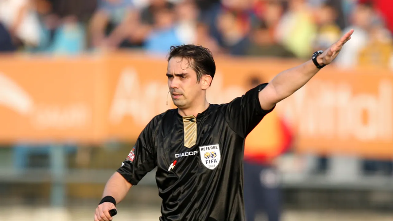 Augustus Constantin nu va arbitra meciul FC Argeș-CFR Cluj