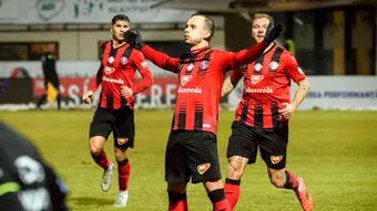 FK Miercurea Ciuc dă golgheterul de iarnă al Ligii 2. Jozef Dolny e pe locul 1, urmat de trei jucători cu nouă goluri