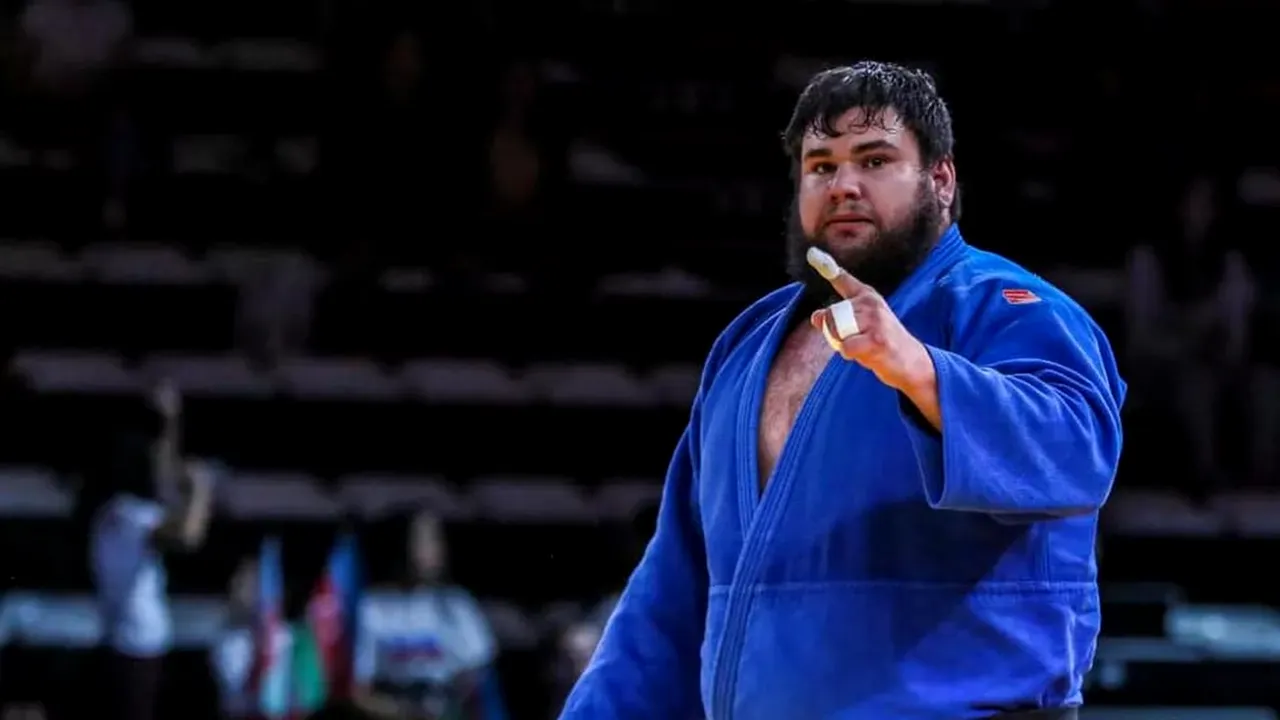 Revenire după JO de la Tokyo 2021! Judoka Vlăduț Simionescu, medaliat cu argint la Grand Prix-ul de la Zagreb