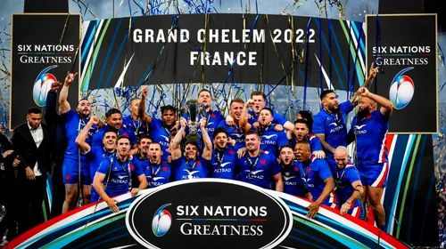 Franța a câștigat Six Nations ediția 2022! Italia, prima victorie în cunoscuta întrecere de rugby după 7 ani și 36 de înfrângeri consecutive | VIDEO