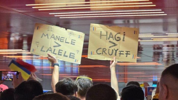 Mesajele geniale cu care românii au făcut senzație la metroul din Munchen, înainte de România - Olanda de la EURO
