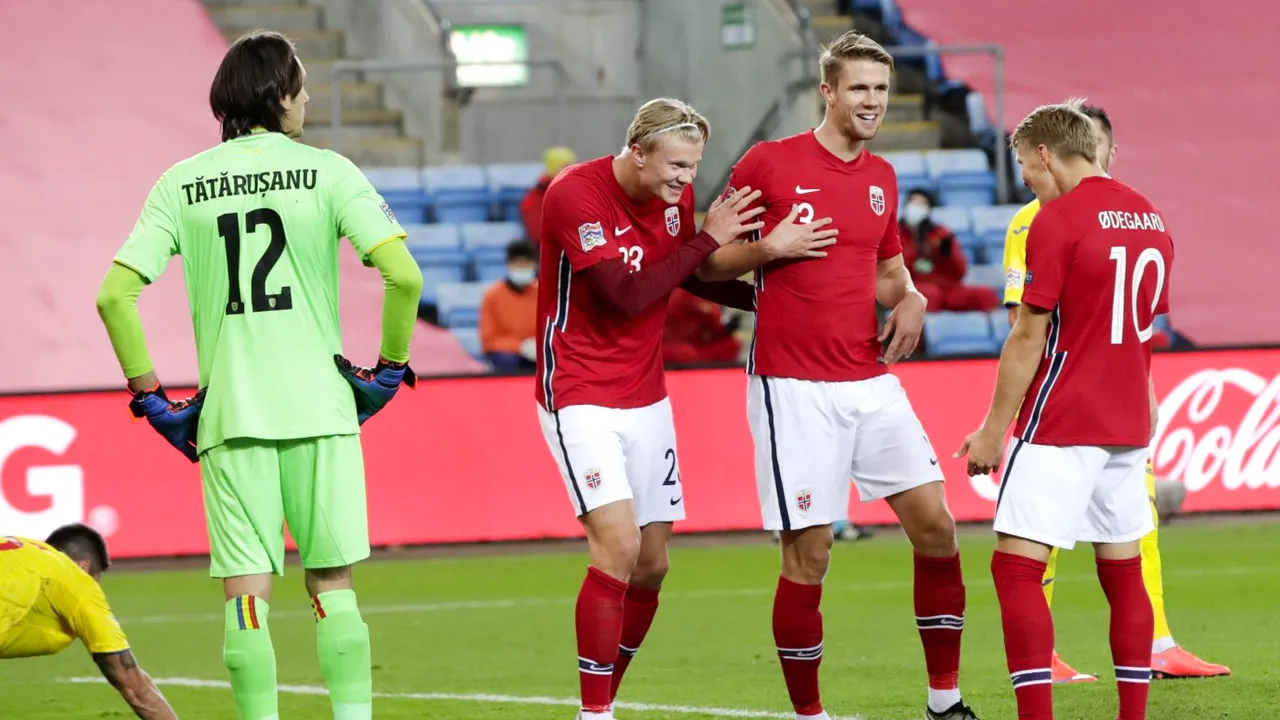 Naționala Norvegiei a primit o veste bună, după ce meciul cu România a fost anulat! Anunțul oficial al federației