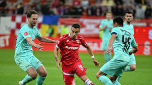 Dinamo o recunoaște pe FCSB ca fiind continuatoarea Stelei. Ce a apărut în programul de meci al „câinilor” de la partida cu CFR Cluj