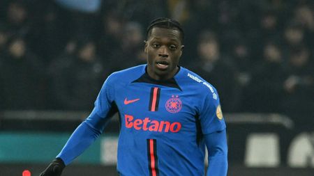 Dawa style! Apariția spectaculoasă a fundașului camerunez la FCSB – Lyon: cum a venit îmbrăcat fundașul lui Gigi Becali