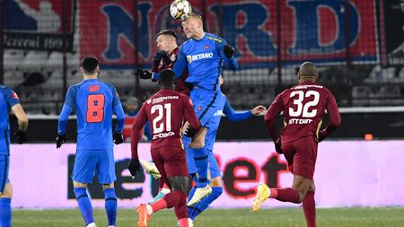 CFR Cluj - FCSB 0-1, în runda 24 a Superligii. Roș-albaștrii au dat lovitura în Gruia și s-au apropiat la 6 puncte de „feroviari”!