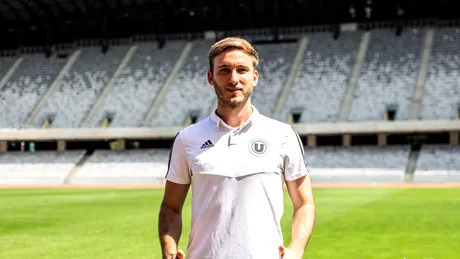 ”U” Cluj l-a prezentat oficial pe Matias Roskopf, la aproape două săptămâni după ce s-a aflat de transfer. Argentinianul a fost în lotul ardelenilor în prima etapă cu Aerostar Bacău