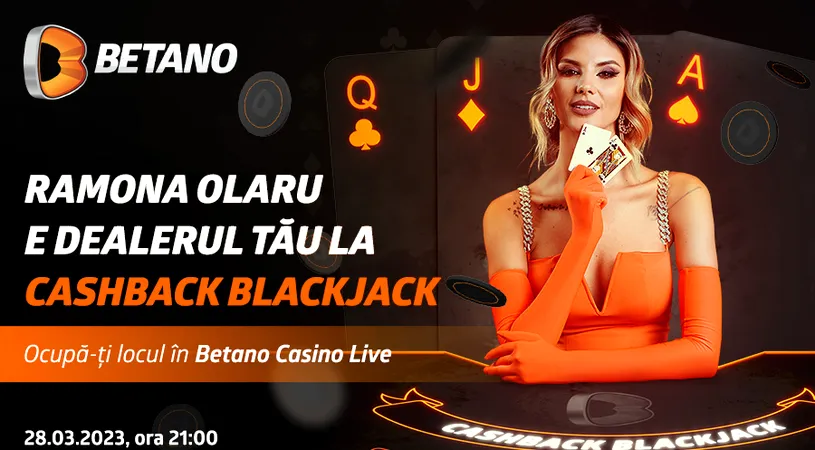 ADVERTORIAL | Ramona Olaru e din nou dealerul tău de distracție și de cadouri în Betano Casino Live!