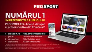 PROSPORT.RO - LIDERUL  DETASAT AL PRESEI SPORTIVE DIN ROMÂNIA LA NIVEL DE UNICI ÎN DATA DE 30 MAI 2023
