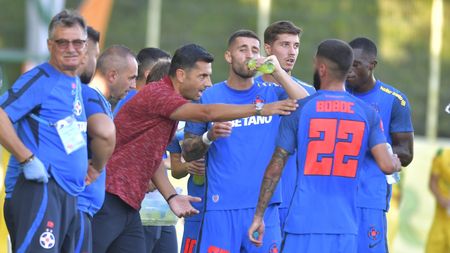 Cum arată echipele probabile din FCSB - Silkeborg. Schimbări de ultima oră în echipa lui Nicolae Dică