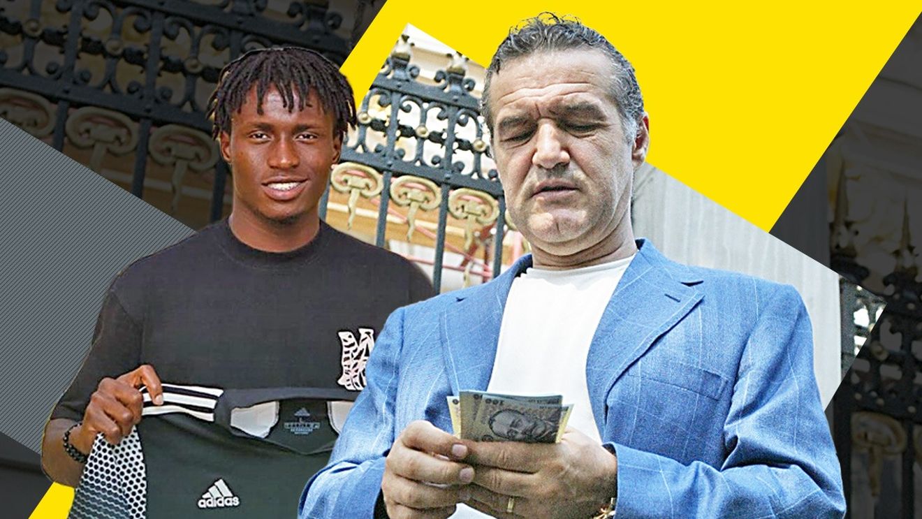 De ce îi convine lui Gigi Becali să îl cumpere pe nigerianul David Ankeye, atacantul puternic ca un taur de la Sheriff Tiraspol! Ce contract i-a oferit patronul FCSB pentru a-l convinge să-i ia locul lui Andrea Compagno. EXCLUSIV