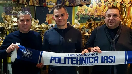 OFICIAL | Ucraineanul Mykhailo Plokhotnyuk a trecut testele medicale și a semnat cu Poli Iași. Durata contractului primei achiziții din acest an a clubului din Copou