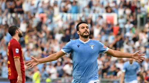 Pedro, ce răzbunare în tricoul lui Lazio! Spaniolul „l-a executat” pe Mourinho în derby-ul cu AS Roma și a sărbătorit golul chiar lângă antrenorul care l-a dat afară | VIDEO
