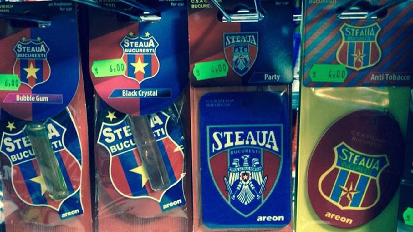 Câți bani produce de fapt "marca Steaua"? EXCLUSIV | 24.000 lei, doar din odorizante auto, într-o singură lună! 10% din sumă s-a "întors" la CSA