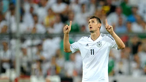 Klose intenționează să se retragă din naționala Germaniei după Cupa Mondială
