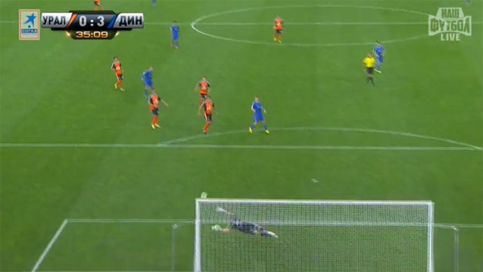 VIDEO - Voronin, gol fenomenal și triplă! Ural - Dinamo 1-4, Petrescu urcă pe 6