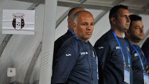 Cristian Petre, antrenor secund Astra Giurgiu, acuză condițiile de la meciul cu Pandurii: "Un rezultat echitabil, pe o căldură insuportabilă"