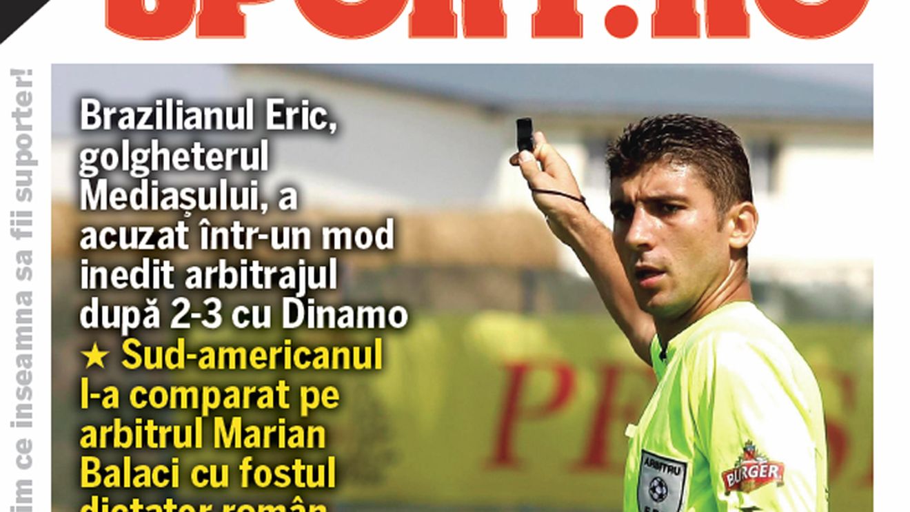 Medieșenii sar la gâtul lui Balaci:** "Ă‚sta-i Ceaușescu!"