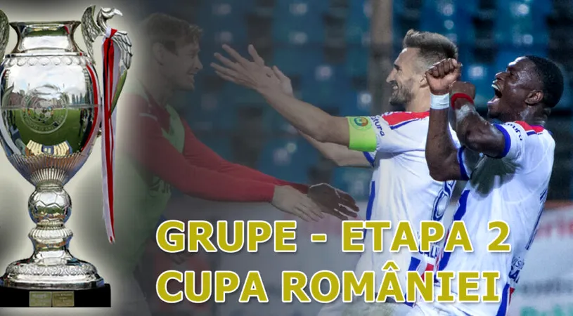 Cupa României, faza grupelor | SC Oțelul a ținut în șah FCSB, CSC Dumbrăvița a fost executată pe final de CFR Cluj. CSM Alexandria a pierdut la scor cu ”U” Cluj