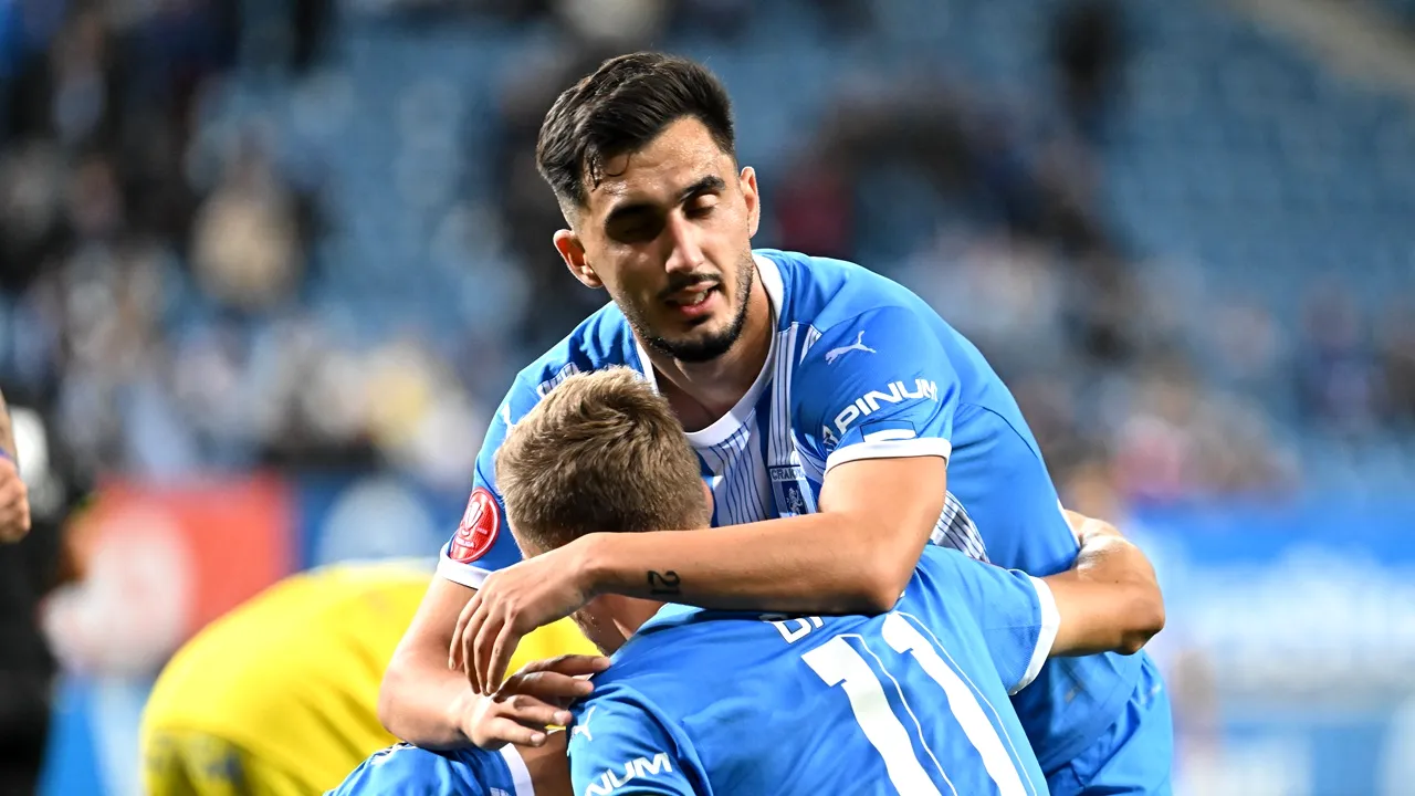 🚨 UTA Arad – Universitatea Craiova 3-3, în etapa 1 din Superliga. Gazdele obțin un punct după un gol venit în minutul 90+12