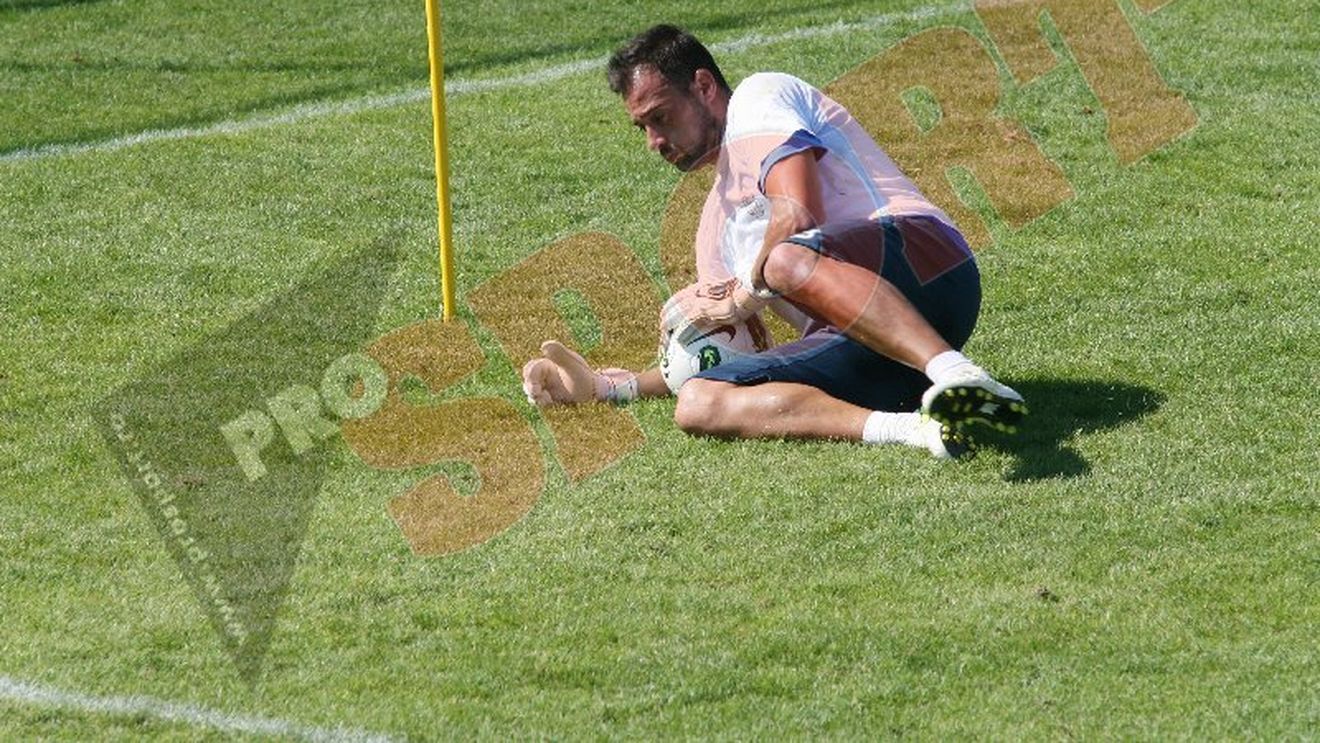 FOTO** Beto, la primul antrenament cu CFR: 'Am venit pentru Costa' Vezi când va debuta