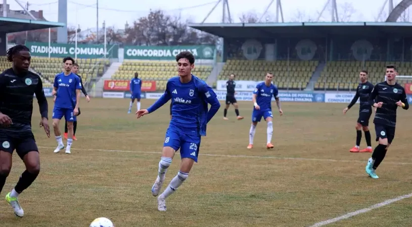 Concordia și-a luat revanșa în fața FCU Craiova, la o săptămână după acel 3-6 din Bănie! Ilfovenii au găzduit amicalul-retur și s-au impus