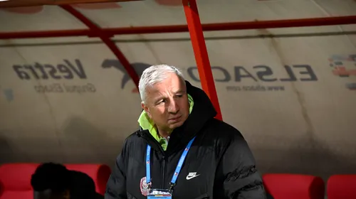 Dan Petrescu, total schimbat înainte de meciul cu FCSB. De ce nu vrea să pună presiune pe jucători. Cum a comentat primul „11” al lui Gigi Becali