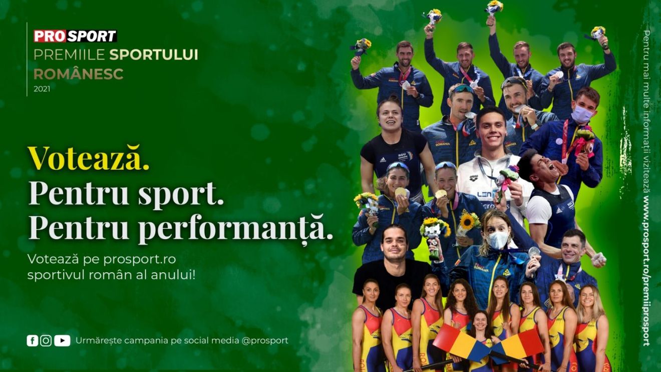 PREMIILE PROSPORT – Votează „Sportivul Anului”