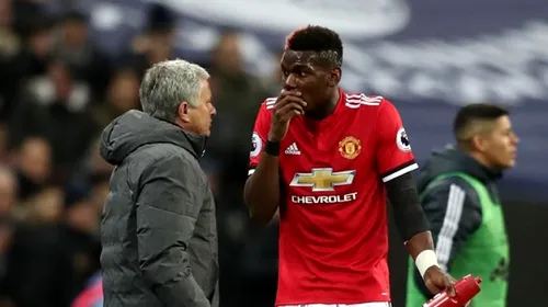 Pogba nu scapă. Pedeapsa primită după gestul pe care șefii lui United l-au considerat ironic la adresa lui Mourinho