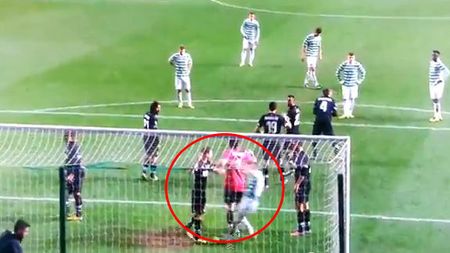 RUȘINOS! Faza din Champions League care a dezgustat patria "FAIR-PLAY-ului"! Gestul MIZERABIL pe care arbitrul nu l-a văzut în Celtic - Juve. FOTO