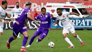 FC Hermannstadt - FC Argeș 0-1, în etapa 11 din Superliga. Vedeta Caio Ferreira duce trupa din Trivale la un punct de lider!