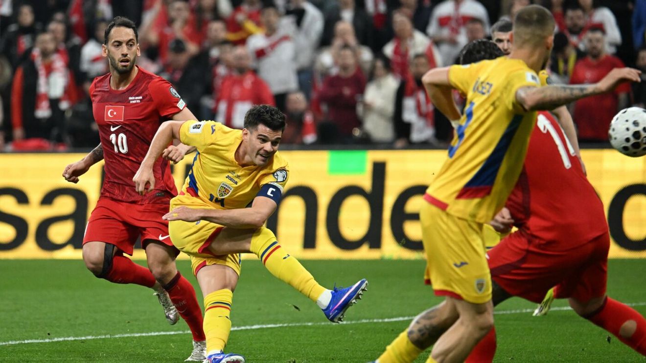 Ce a scris presa turcă despre ocazia uriașă a lui Ianis Hagi din prima repriză