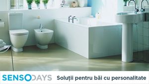 (P) SensoDays va propune solutii de amenajare pentru o baie personalizata!