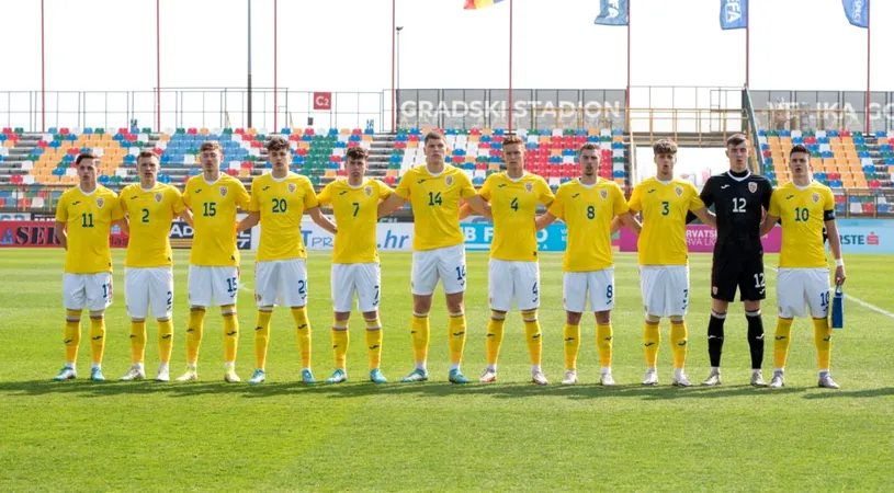 Deja s-a dus motivația? Cu calificarea la EURO asigurată, naționala sub 19 ani a României a făcut act de prezență cu Islanda U19 și a pierdut rușinos