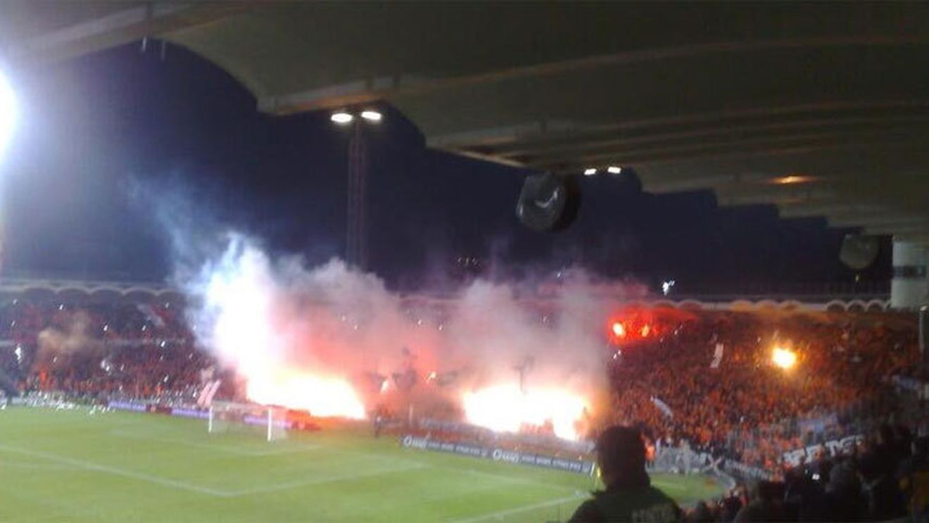 FOTO Galeria lui Frankfurt a ocupat Bordeaux! 12.000 de nemți portocalii au creat o atmosferă de vis. Imagini unice