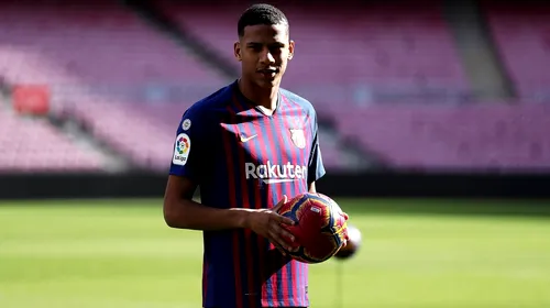 Barcelona renunță la el după două meciuri. A fost adus ca un fotbalist cu potențial, dar în vară poate pleca. „Am vorbit cu ei săptămâna trecută”