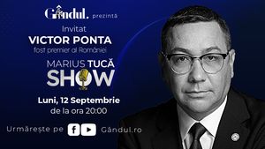 Marius Tucă Show începe luni, 12 septembrie, de la ora 20.00, live pe gândul.ro