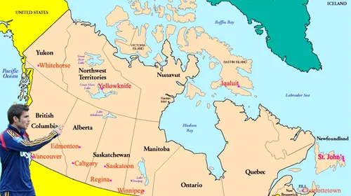 Adrian Mutu, UMILIT de americani: **”Să ne arate întâi că găsește Montrealul pe hartă”