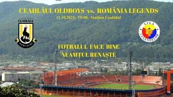 Legendele Ceahlăului și mai mulți foști tricolori revin pe teren, pentru un meci caritabil. Vor fi strânse fonduri pentru sinistrații din Borca și Fărcașa