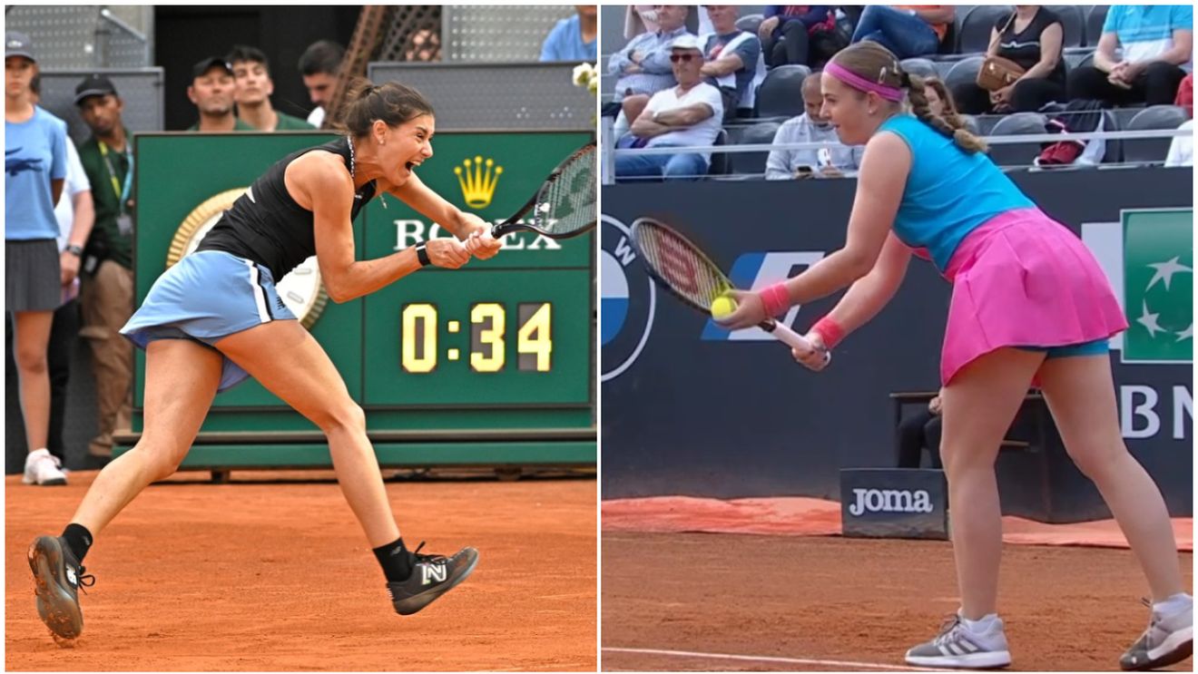 Sorana Cîrstea a salvat șase mingi de meci, dar a fost învinsă de Jelena Ostapenko în turul secund la Roma! Nu mai avem nicio româncă în competiție