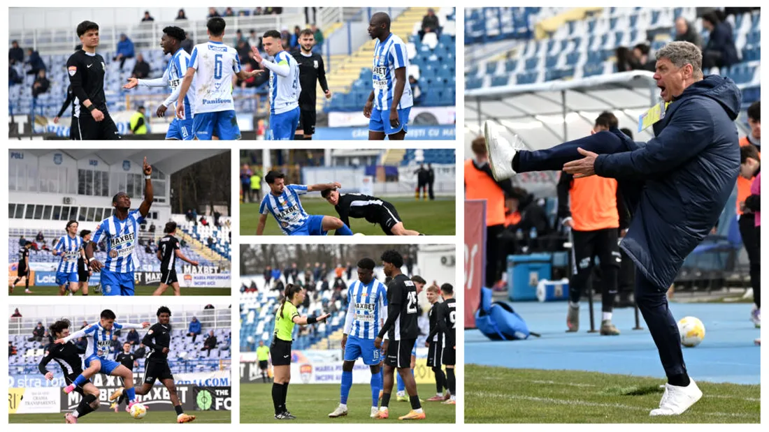 Poli Iași a trecut la pas de Ceahlăul și și-a asigurat liniștea pentru finalul sezonului. Concluziile lui Tibor Selymeș, care a debutat și doi juniori