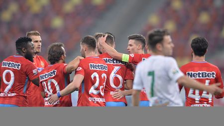 Hagi și Becali fac din nou afaceri, de data asta în sens invers! "Regele" vrea un fotbalist de la FCSB