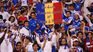 Tricolorul se vinde ca pâinea caldă la Riad!