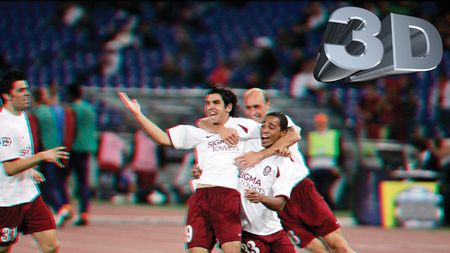 FOTO 3D, Români în Champions League: CFR, minunea de la Roma!