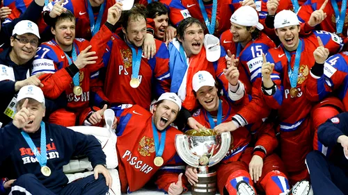 Rusia, Campioană Mondială la hochei pe gheață!** 
