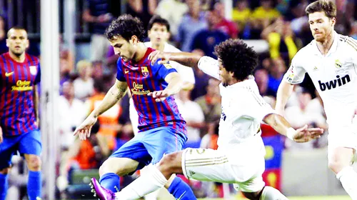 Fabregas, imitație de Messi!** Cesc a jucat pe postul starului agentinian