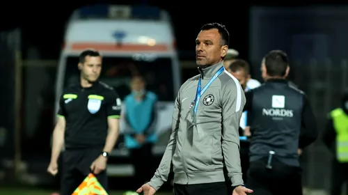 Toni Petrea, nemulțumit după remiza cu CFR Cluj. „Ce comentarii să mai fac? Meritam să câștigăm acest meci!”